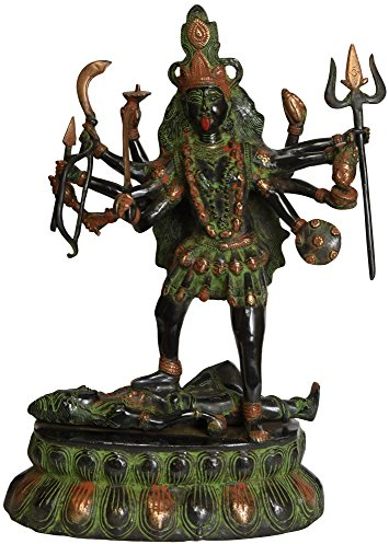 Exotic India Kali – Messing Statue