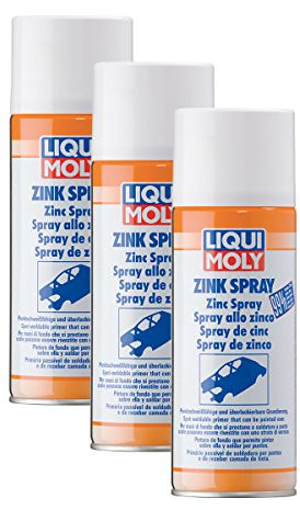 3x LIQUI MOLY 1540 Zink Spray LackPflege Korrosionsschutz Zinc Lackierung 400ml