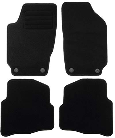 TEXER Textil Fußmatten Passend für Skoda Fabia I 6Y2 Bj. 1999-2007 Basic