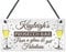 RED OCEAN Personalised Prosecco Bar Hanging Sign Plaque Home Bar Kitchen Party Drink Gift