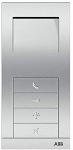 Niessen w2154 PL – téléphone mains libres, 4 boutons, argent