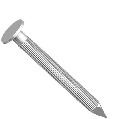 Sitemate Annular Ring Shank Nails - 1 (25mm) - 2.00 Gauge - 25 Kg Box - Bright