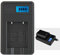 Chargeur de Batterie pour Appareil Photo, NP-45 / Li-40B Chargeur USB Simple avec écran LED pour Batteries NP-45 / Li-40B pour Les Voyages/Affaires en Plein air.