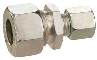 Raccord bicône droit pour tuyau 8 & 10 mm