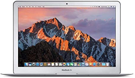 2017 Apple MacBook Air with Intel 1.8 GHz Core i5 chip (13-inch, 8GB RAM, 256GB SSD Storage, Azerty France/Belgium) - Silver (Generalüberholt)