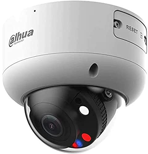 Dahua. WizSense TIOC 2.0 5MP Smart Dual Illumination Caméra Dome varifocale à Dissuasion Active 2.7-13.5 mm