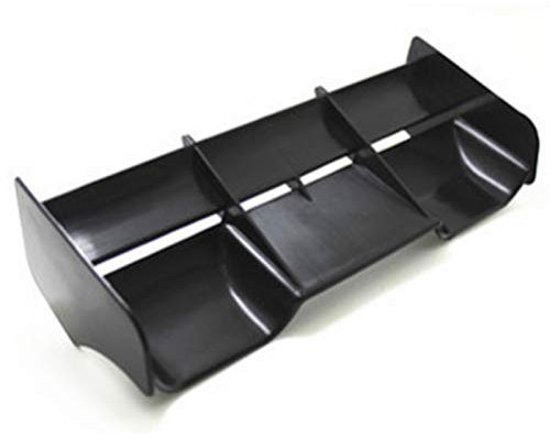 1:8 RC RC Kunststoff Nylon Heckflügel für 1/8 Maßstab Nitro Off Road BuggyTruck Fernbedienung, schwarz