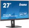 iiyama Prolite XUB2792HSN-B5 68,6cm 27 IPS LED-Monitor Full-HD HDMI DP USB-C USB3.0 USB-C Dock 65W LAN Slim-Line Höhenverstellung Pivot schwarz