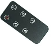 HCDZ Replacement Remote Control for Anpuce 50 60 70 80 inch Ultra-Thin Electric Fireplace