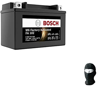 KOMPATIBEL MIT SUZUKI VS GL Intruder (VS52A) 800 von 2000 bis 2004 Batterie YTX9-BS aus Gel, einbaufertig, geladen, aktiviert, 12 V, 152 x 87 x 135 mm, wartungsfreie Batterien