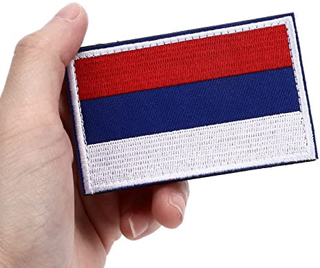 Länderflaggen, Bestickte Aufnäher, Zum Aufnähen/Aufbügeln, Emblem-Aufnäher, DIY-Zubehör, Abzeichen, Dekorative Aufnäher für Kleidung, Jeans, Jacken, T-Shirts, Jeans, Hüte