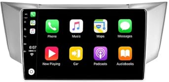 9 Zoll Android 12 HD Doppel DIN Radio Für Lexus RX300 RX330 RX350 RX400H 2003-2014 Mit GPS Navigation Wireless Carplay Und Android Auto Unterstützt Bluetooths Mit Mirror Link Rückfahrkamera ( Color :