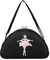 CASNO Tanz-Tasche, Schwarz, ca. 35 x 21 x 11 cm, für Damen, Ballett, Latein-Tanz, Sport, Schwarz