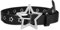 JJDreams Star Buckle Punk Gürtel Mit Strasssteinen Gothic Sternloch Vintage Schwarz Rock für Damen und Herren