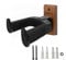 Gitarrenhalter für die Wand, Gitarren Wandhalterung gitarrenhalter für die wand Bass, E-gitarre, Banjo Universal Metall Gitarrenständer, Gitarrenwandhalter Automatioschem Schwarz (Holz x 1pcs)