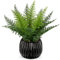 Oairse Plante artificielle en pot - Décoration moderne - Plantes artificielles en plastique - Pour salon, balcon, chambre à coucher, salle de bain, chambre à coucher, décoration de table