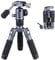 JAFUQAW Portable Desktop Mini Tripod with Swivel Handle, 52 cm, Desk Table Tripod Aluminium Alloy with 360° Ball Head, Compact Tripod for DSLR Camera, Video Camcorder, Load Up to 6