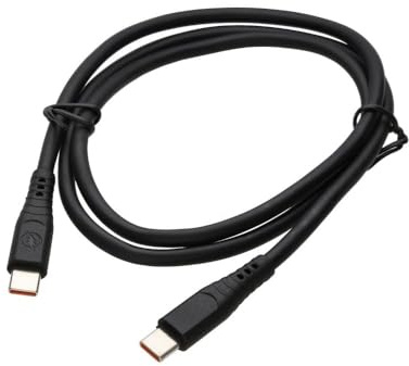 iTechCover USB C to USB C Charging Cable Cord/Charger Power Lead Wire Compatible with SanDisk Portable SSD / (1m / 3.3ft) / Black
