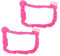 Housoutil Pcs Monitor Cover Pc Computer Dust Cover Elastic Inch Pink Easy Clean Decorative