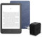 Le nouveau Kindle (version 2024) 16 GB sans publicité, une housse en tissu Amazon et un adaptateur secteur Amazon Powerfast 9 W.