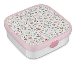Mepal - Bento Brotdose Groß Campus Little Dutch - Bento Lunchbox für Kinder - Inklusive 2 auslaufsicheren Bento Fächern & Gabel - Bento-Fach ist mikrowellengeeignet - 2x 200 + 1250 ml - Fairy Wonders