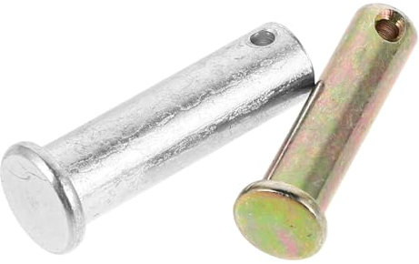 ABOOFAN Heavy Duty Hydraulic Floor Jack Safety Pin Pair 2-ton Trailer Coupler Locking Pins Universal 2-2.5 Ton Car Jack Accessories for Automotive Use Random Color