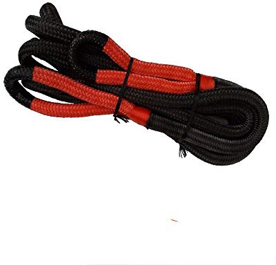 Windenseil, 25mm * 6m Recovery-Seil, Kinetic Seil for Offroad-Teile, Abschleppseil Auto, Doppel Geflochtene Nylonseil,Hochleistungsstärke