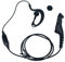 mophrati G-shaped Ear Hanger Headphone Earphone Surveillance Earpiece with Microphone Two-way Radios Earhook Outdoor Security Device