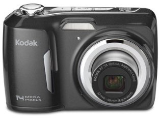 Kodak EasyShare C183 Digital Camera - Black (14 MP,3x Optical Zoom 3.0 inch LCD)