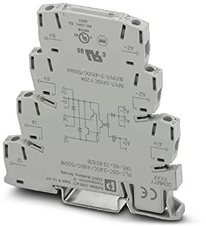 PHOENIX CONTACT PLC-OSC-24DC/48DC/500/W Elektronischer Wechsler mit Schraubanschluss, 10 Stück