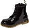 Dr. Martens DELANEY, Stivali Unisex Bambino, Nero (Black Patent Lamper), 30