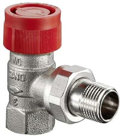 Oventrop Thermostatventil Baureihe F M 30 x 1,5, PN 10, Eck DN 15, R 1/2 1180604