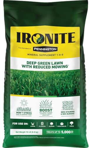 Ironite 100519460 1-0-0 Mineral Supplement/Fertilizer, 15 lb (Packaging May Vary)