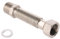 Sanitop-Wingenroth Edelstahl-Flexrohr | Typ 1/2 | Flexibles Anschlussrohr | Längenverstellbar von 70-130 mm | Universelles Verbindungsrohr | Edelstahl | 27010 6