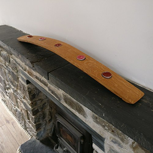 Celtic Timber Oak Wine Barrel Stave Candle Holder