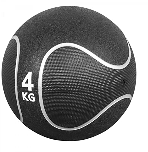 GORILLA SPORTS® Medizinball - 1kg, 2kg, 3kg, 4kg, 5kg, 6kg, 7kg, 8kg, 9kg, 10kg Gewichte, Einzeln/Set, Ø 23 oder 29 cm, rutschfest, aus Gummi - Slam Ball, Gewichtsball, Trainingsball, Fitnessball