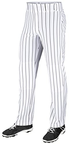 Champro Herren Triple Crown Baseball-Hose mit offenem Boden Erwachsene Triple Crown Nadelstreifen Ob Hose