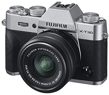 Fujifilm 16619126 Appareil Photo Hybride X-T30 + XC15-45mmPZ Silver