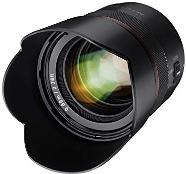 Samyang AF 75 mm F1.8 Kompaktes Autofokus-Teleobjektiv für Sony FE-Halterung, schwarz (SYIO75AF-E)