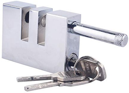 Serrure d'embrayage Protection antivol Verrouillage de la pédale Verrou de sécurité, serrure de porte cachée, serrure de direction de voiture en acier inoxydable pour voiture