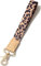 DQL Schlüsselbänder für Ausweise, niedlicher Schlüssel-Ausweishalter, Hand-/Handgelenk-Schlüsselband für Damen, Leoparden-Print, ‎Wrist Lanyard