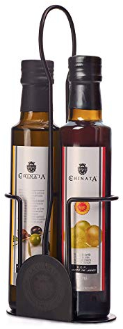 Set Aceite de Oliva & Vinagre (Metal) - La Chinata (2 x 250 ml)