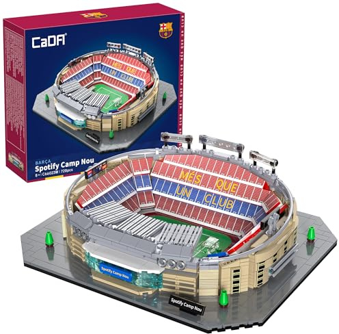 CADA Stadion F.C. Barcelona Camp NOU – 723 Teile – Nachbildung im Stadionmaßstab – (DeQuBe 927DE66023)