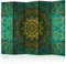murando Raumteiler Foto Paravent Mandala 225x172 cm beidseitig auf Vlies-Leinwand Bedruckt Trennwand Spanische Wand Sichtschutz Raumtrenner Design Orient Boho Abstrakt Zen f-A-0802-z-c
