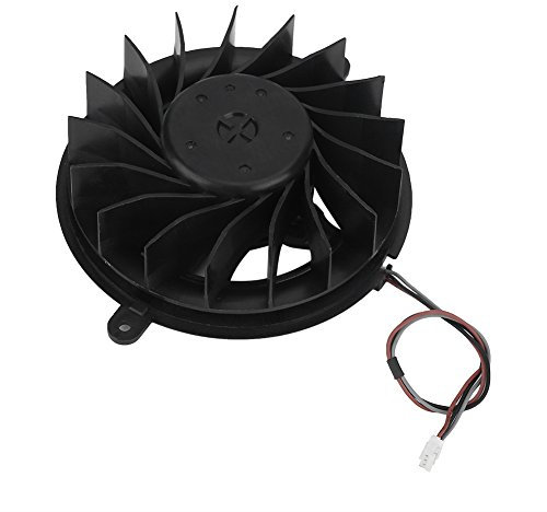 VBESTLIFE Cooling Fan for PS3 Slim, 17 Blades Internal Cooling Fan Cooler Replacement for PlayStation 3 Slim