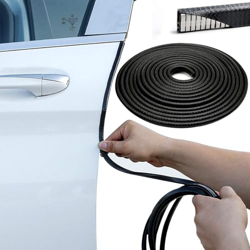 BetterJonny Universal U Shape Rubber Car Door Edge Guard - 10M/32Ft Edge Protector Seal Trim Strip Fit for Most Cars