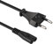 Xahpower 1M Cable de Alimentación, Euro C7 Cable de 2 Pines Figure 8 Cable de Alimentación Compatible con PS5 / PS4 / PS3 / PS2 / Xbox One S/Xbox Series X/S/Printer etc