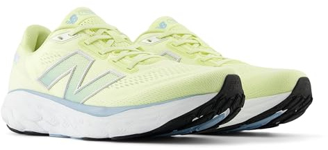 New Balance Men's Fresh Foam X 880 V14 Running Shoe, Limelight/Silver Metallic/Chrome Blue, 44.5 EU