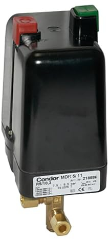 Riegler Kompressoren Druckschalter, m. Entlastungsven., G 1/2, 2,5-16 bar