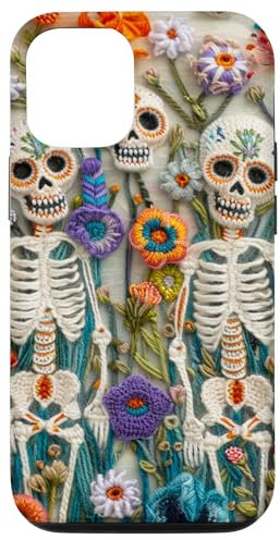 Hülle für iPhone 15 Hilarious Floral Skeleton Case - Unique and Quirky Design